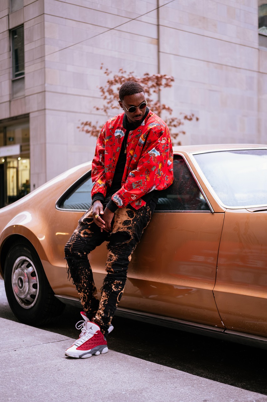 services-03 man, car, fashion, model, portrait, person, guy, human, body, car wallpapers, adult, attractive, style, lifestyle, glasses, red jacket, jacket, vehicle, vintage, automobile, classic, automotive